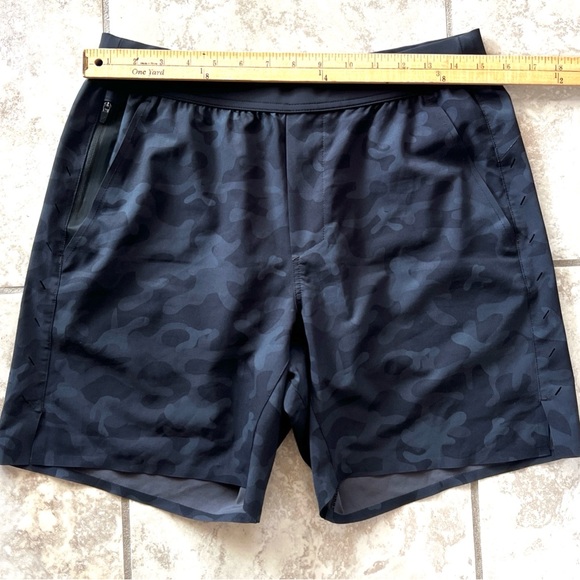 Ten Thousand Men's Tactical 7'' Unlined Set Shorts in Black Gray Camo - Picture 6 of 8